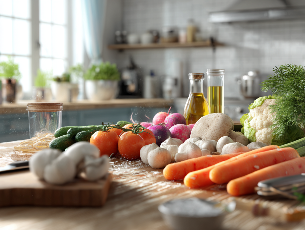 Різноманітне здорове меню